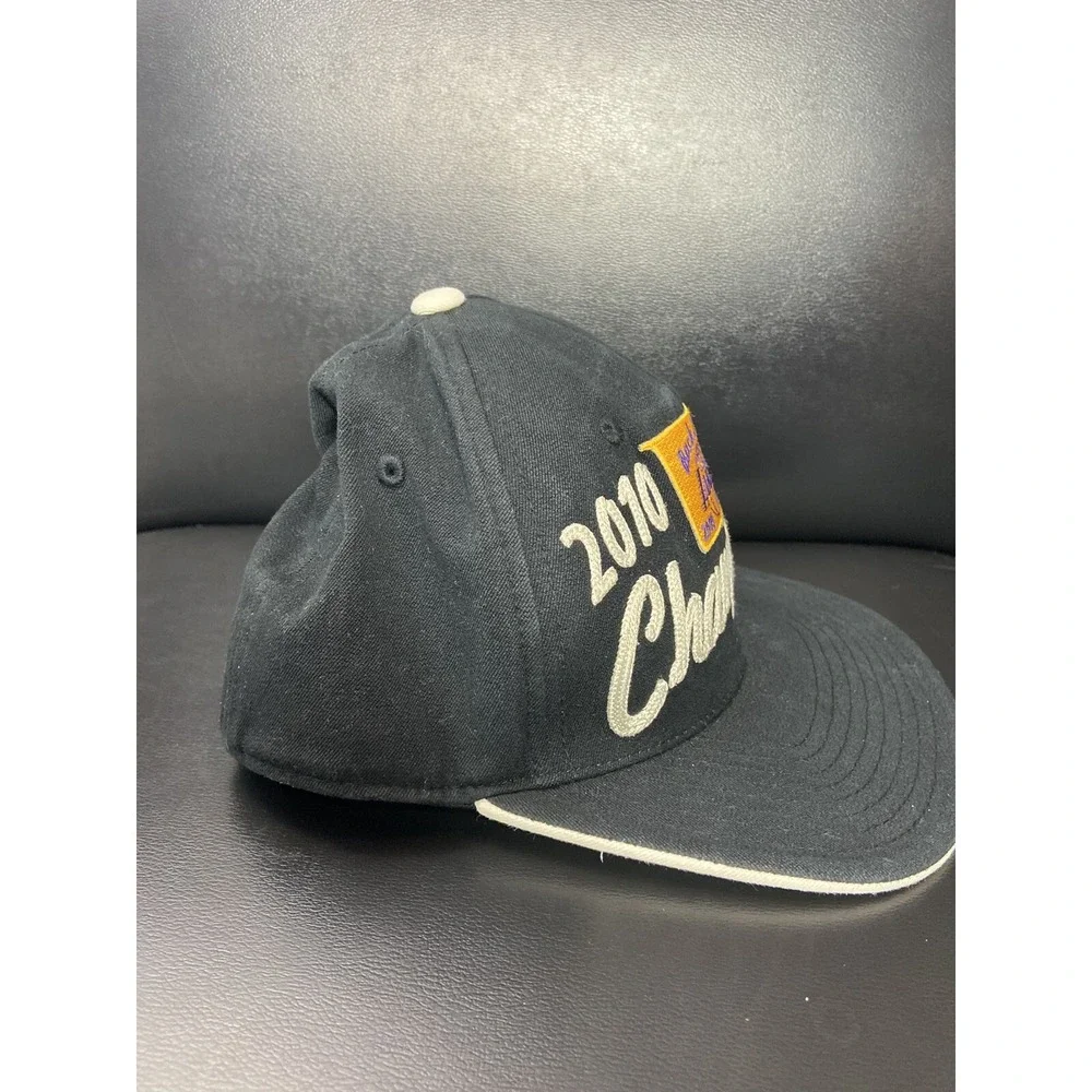 Adidas Los Angeles Lakers‎ NBA Finals 2010 Champions LOCKER ROOM Back 2 Back Hat